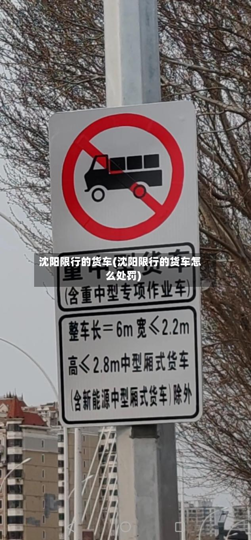 沈阳限行的货车(沈阳限行的货车怎么处罚)-第2张图片
