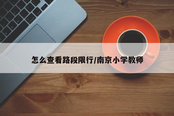 怎么查看路段限行/南京小学教师