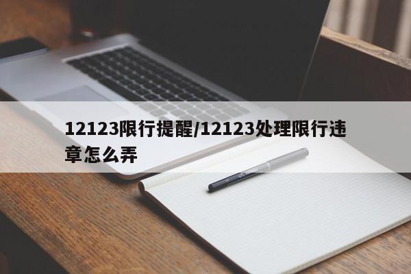 12123限行提醒/12123处理限行违章怎么弄