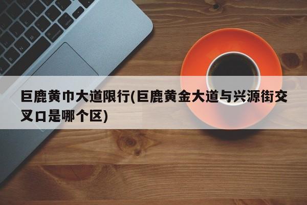 巨鹿黄巾大道限行(巨鹿黄金大道与兴源街交叉口是哪个区)
